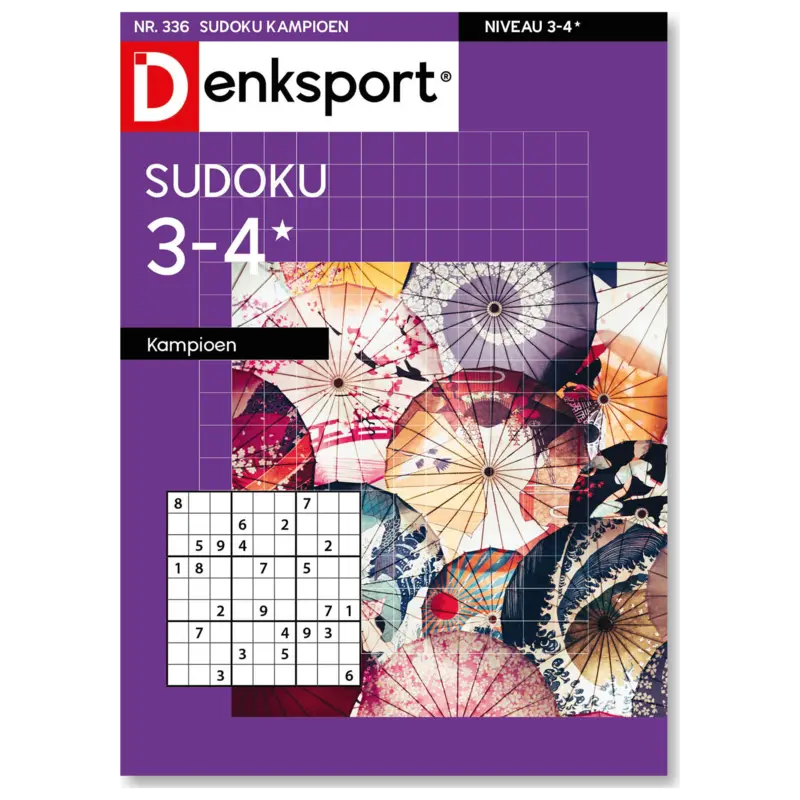Denksport Sudoku 3-4* kampioen
