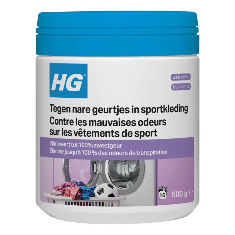 HG Tegen nare geur in sportkleding