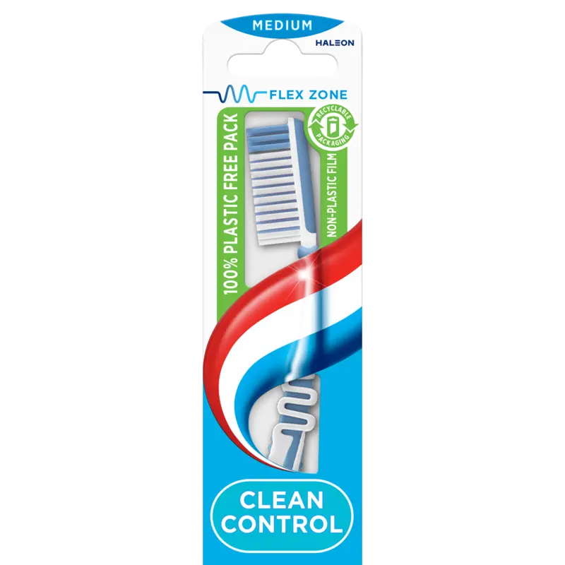 Aquafresh Clean control medium tandenborstel