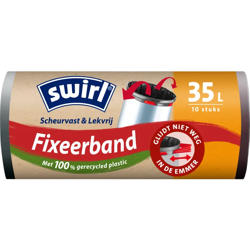 Swirl Afvalzakken fixeerband 35 liter