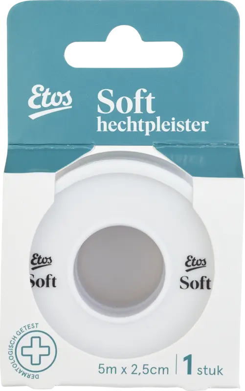 Etos Hechtpleister soft 2,5cm