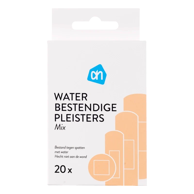 Waterbestendige pleister mix