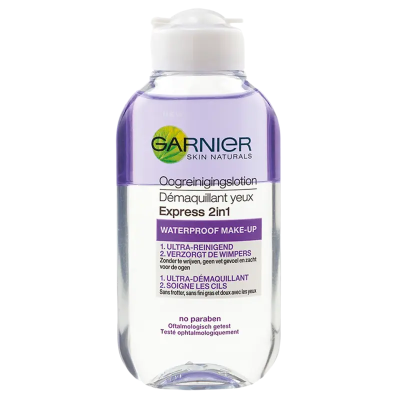 Garnier Skinactive 2-in-1 oogreinigingslotion