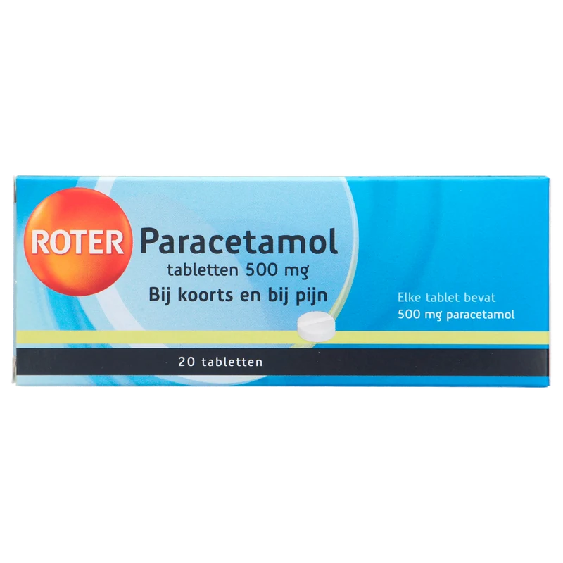 Roter Paracetamol 500mg tabletten