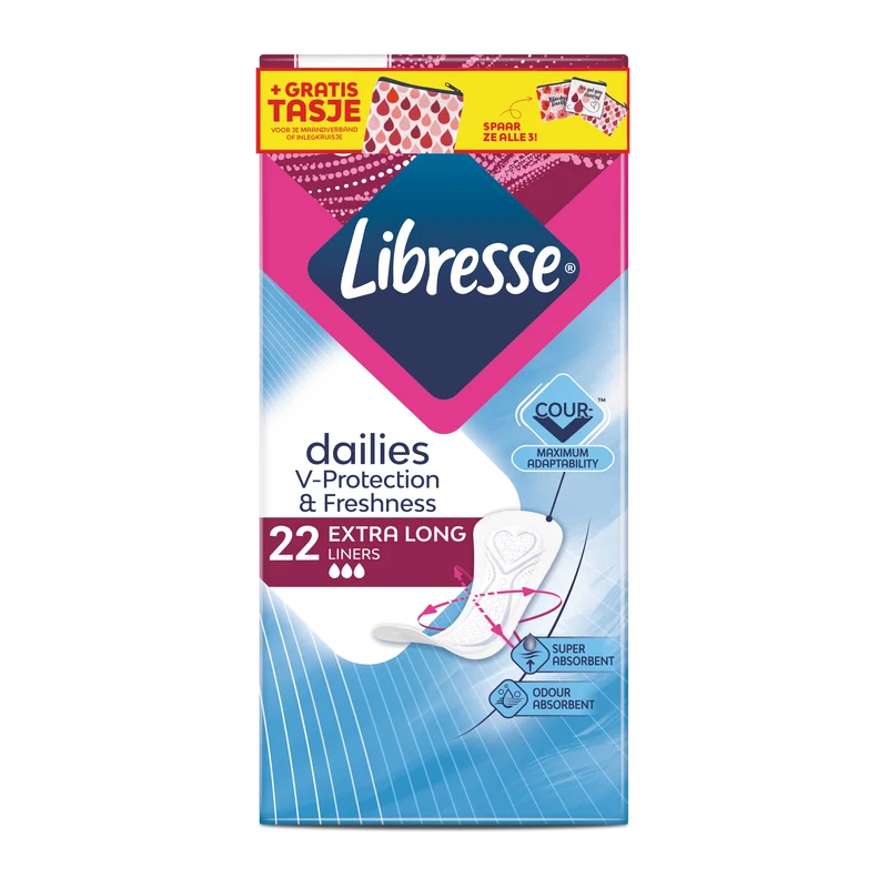 Libresse Inlegkruisje extra long