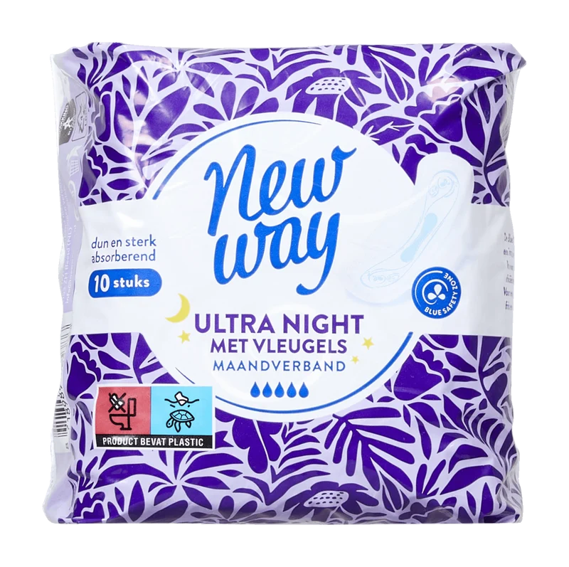 New Way Maandverband ultra nacht wing