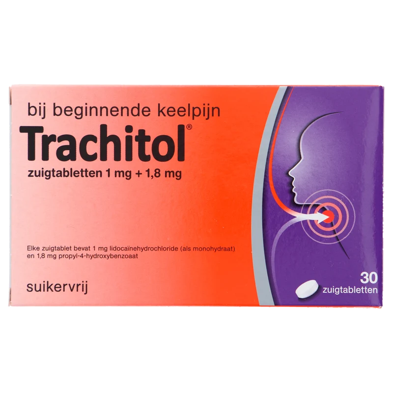 Trachitol Zuigtabletten 1 mg + 1,8 mg