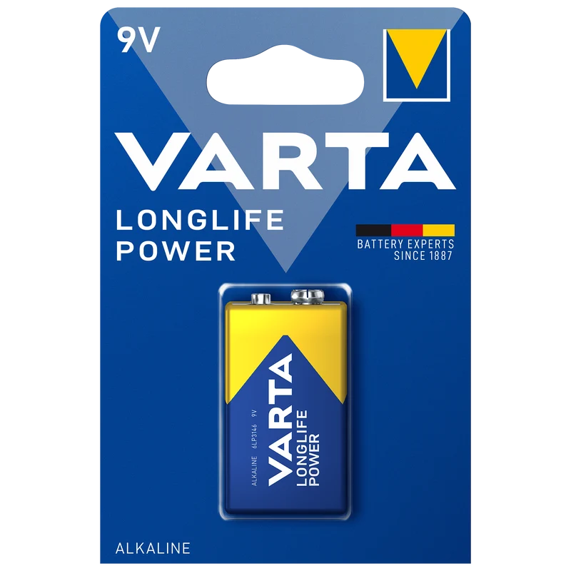 Varta Alkaline longlife power 9V