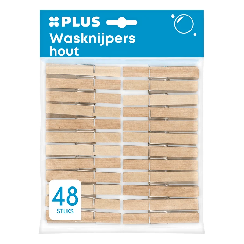 Houten wasknijpers FSC