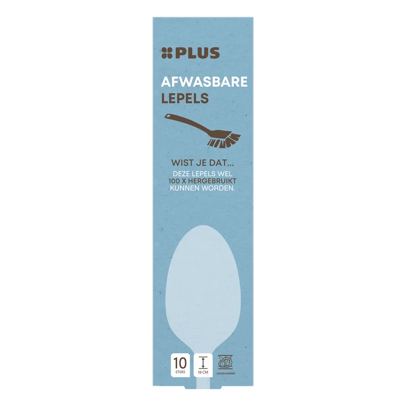 Lepel herbruikbaar 19cm
