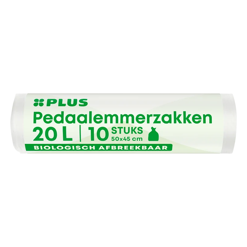 Pedaalemmerzakken biologisch 20 liter