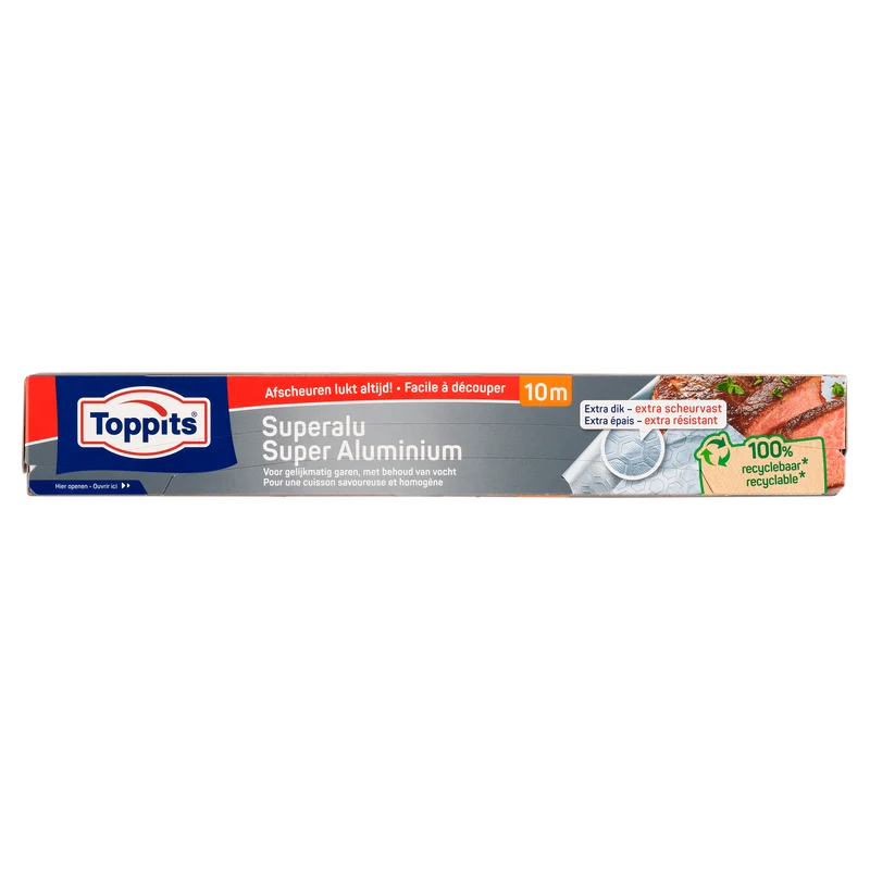 Toppits Super Aluminiumfolie 10m recycled