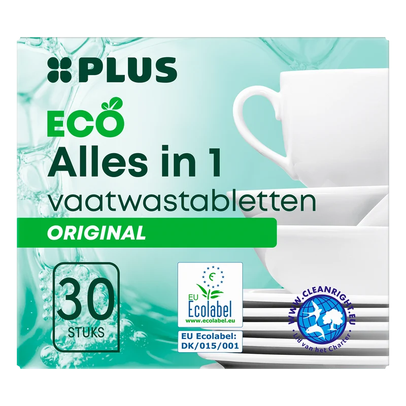 Vaatwastabletten ecologisch