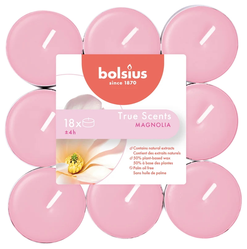 Bolsius Geurtheelicht true scents magnolia