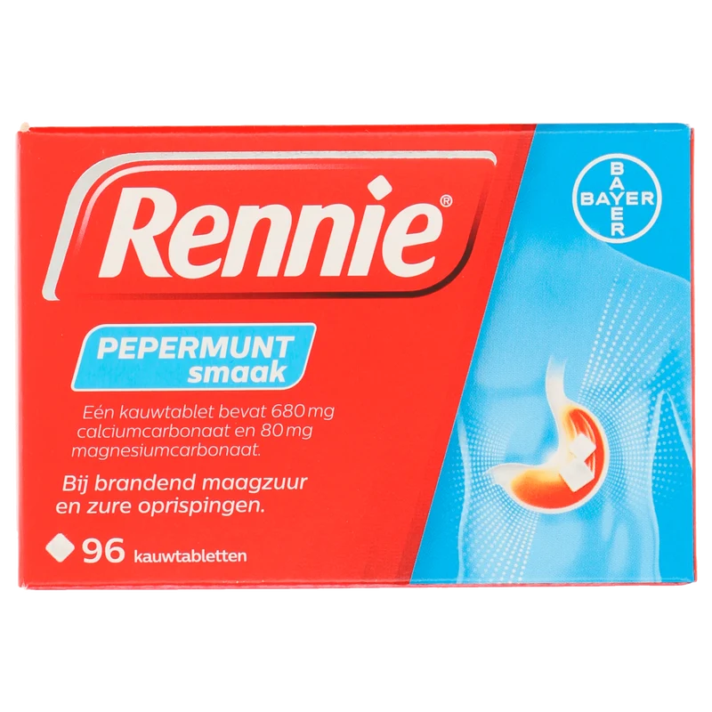 Rennie Maagtabletten pepermunt