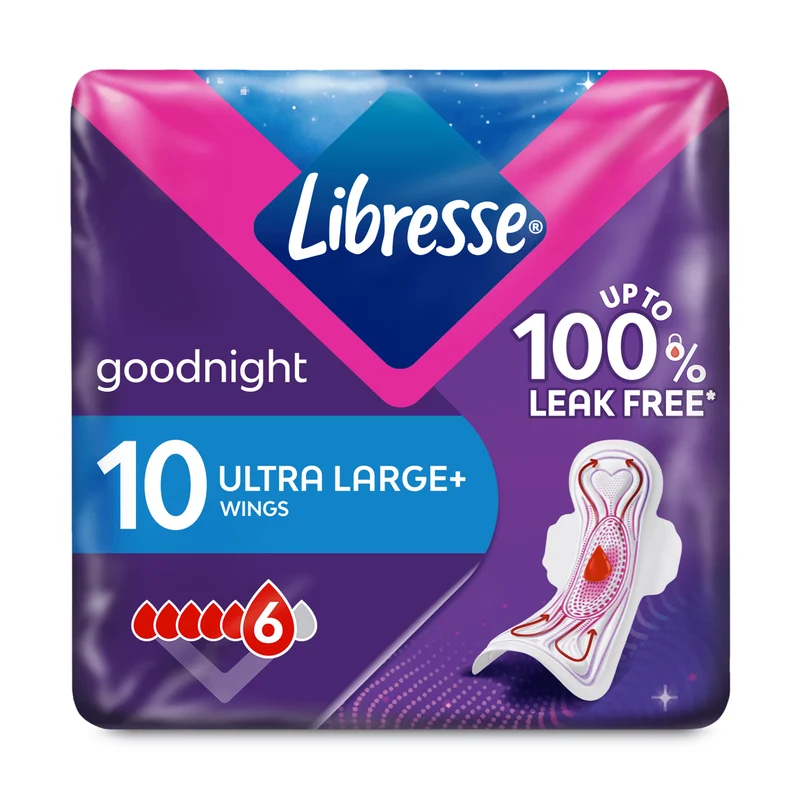 Libresse Maandverband ultra night wing