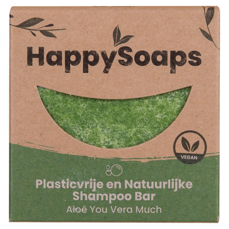HappySoaps Aloe you vera shampoo bar