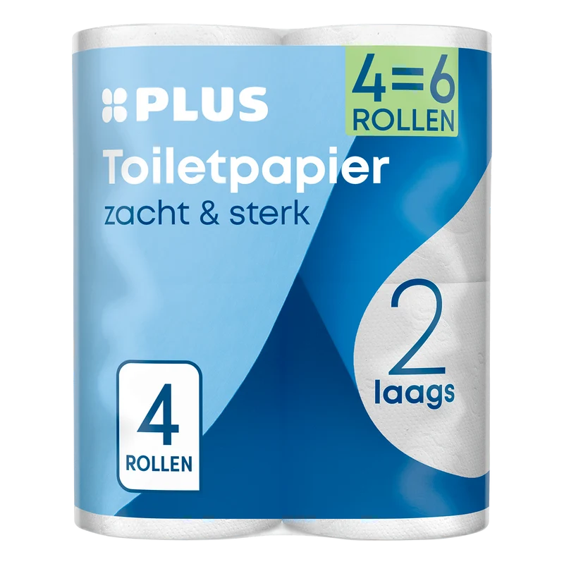 Toiletpapier 2-laags maxi