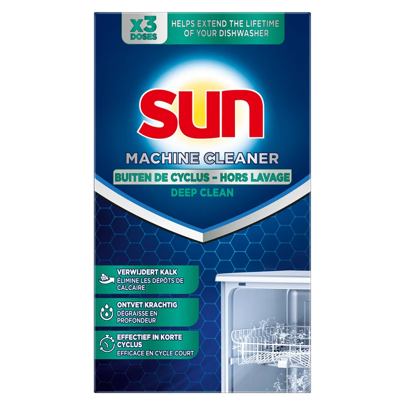 Sun Machinereiniger out-wash