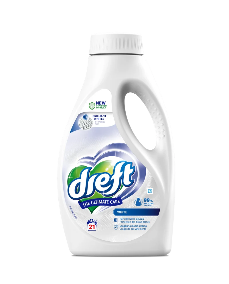 Dreft vloeibaar wasmiddel white 21sc