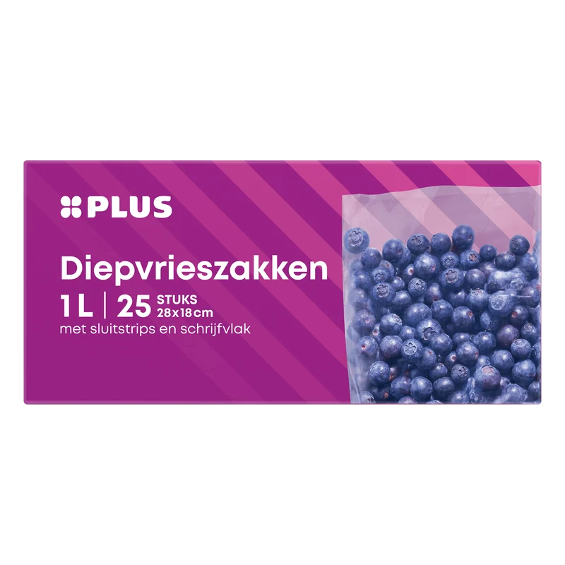 Diepvrieszakjes 1L