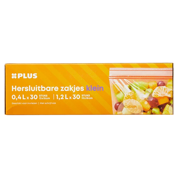 Hersluitbare zakjes klein