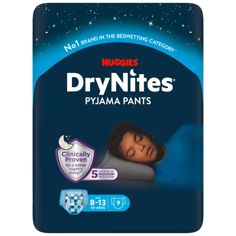 Huggies DryNites luierbroekjes jongen 8-15 jaar