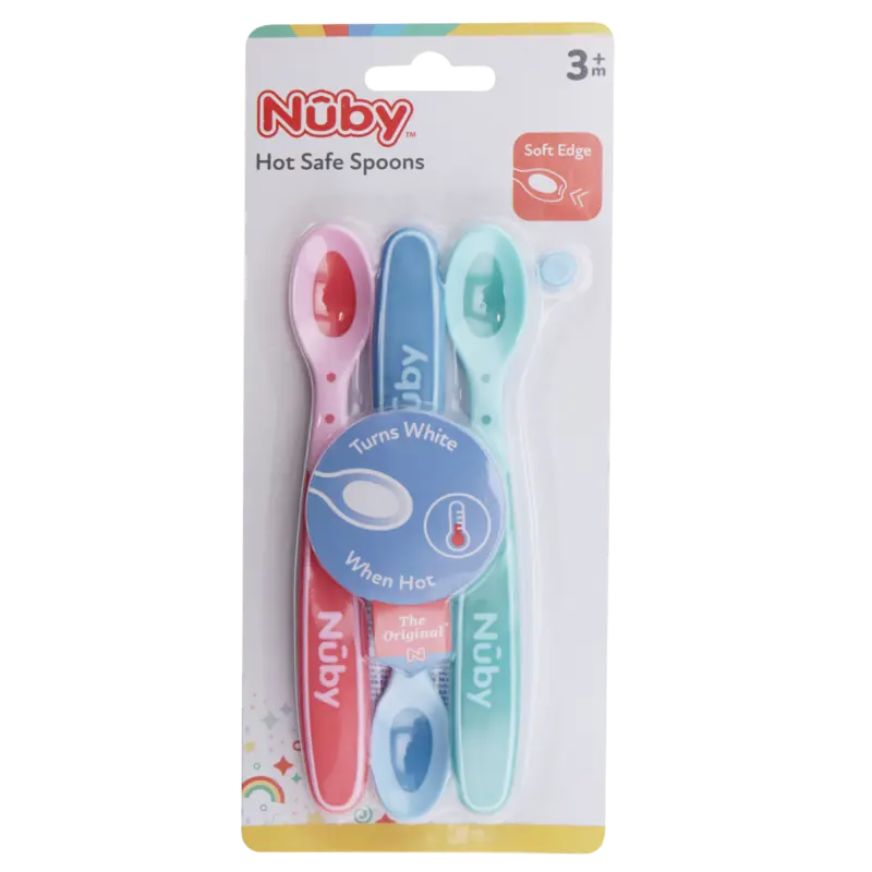 Nuby Warmtegevoelige lepels 3m+
