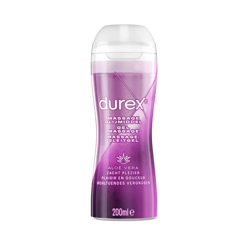 Durex Massage olie en glijmiddel 2 in 1 alo