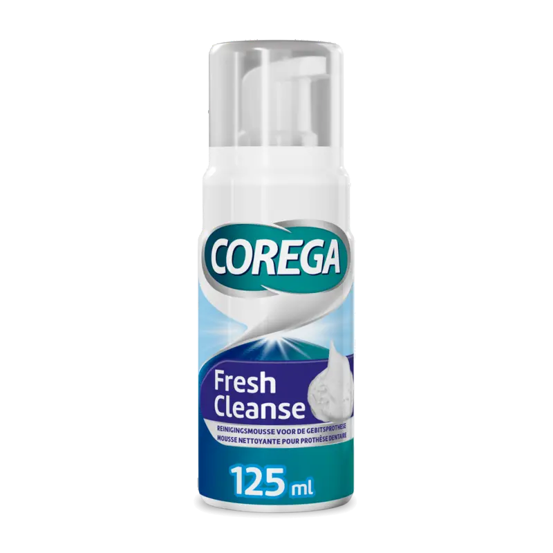 Corega Fresh cleanse mousse