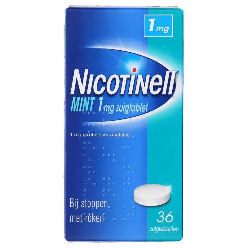 Nicotinell Mint zuigtablet 1mg stoppen met roken