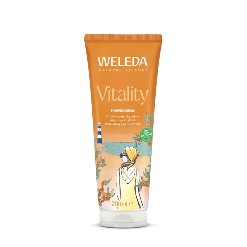 Weleda Duindoorn vitaliserende douchecrème