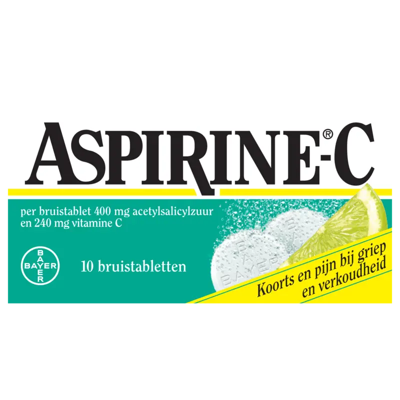 C bruis 400 mg bij griep en verkoudheid
