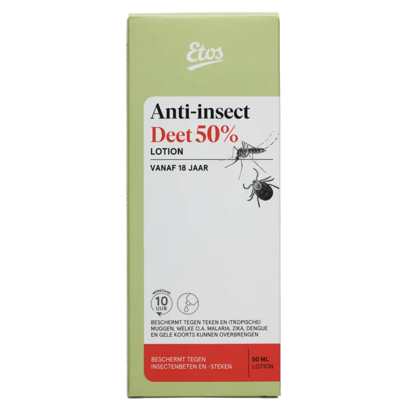 Etos Deet anti-insecten lotion 50%