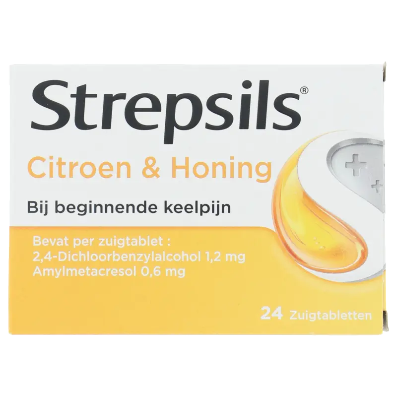 Strepsils Keeltabletten citroen & honing