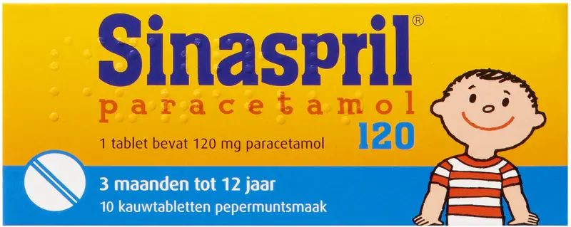 Sinaspril Paracetamol 120 mg