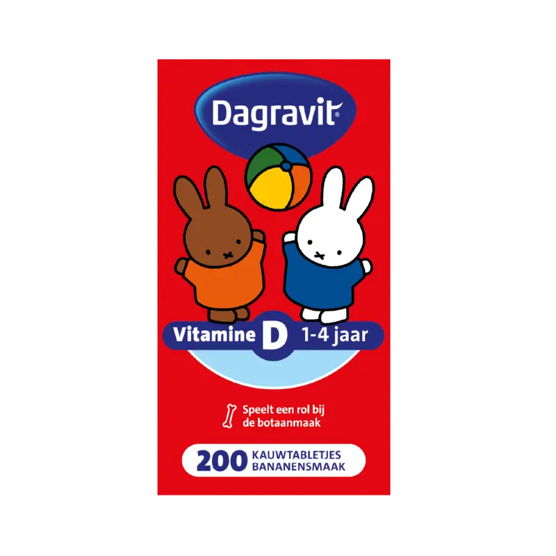 Dagravit Kids vitamine D tabletten