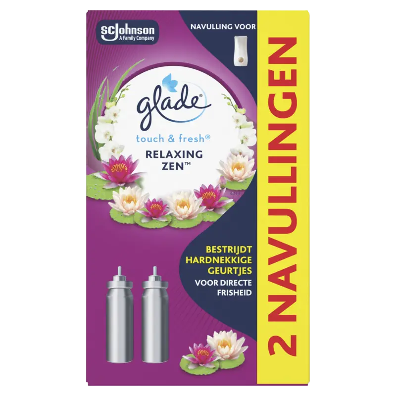 Glade Touch & fresh relaxing zen 2 navullingen