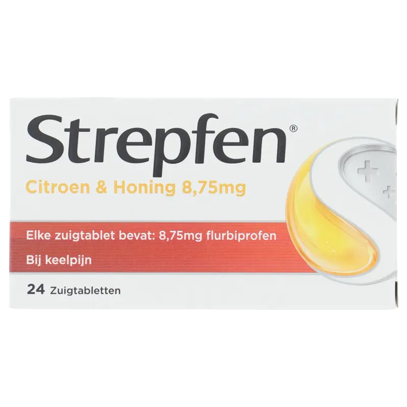 Strepfen Citroen en honing zuigtabletten