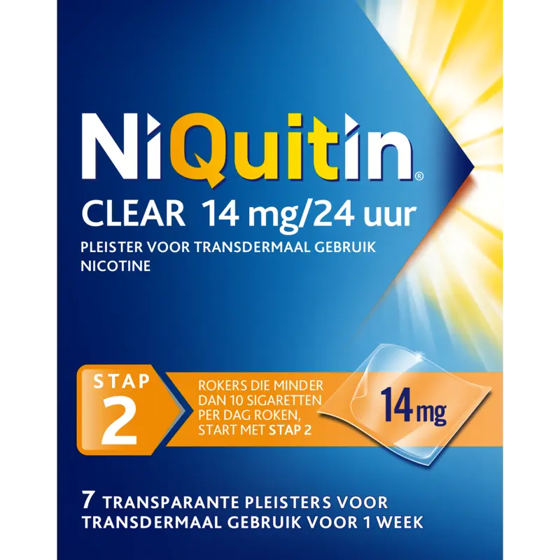 Niquitin Pleisters 14mg