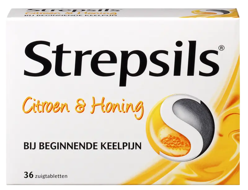 Strepsils Keeltabletten citroen & honing