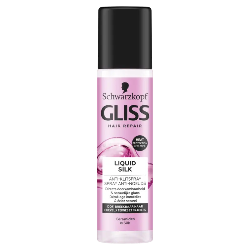 Gliss Kur Anti-Klit spray liquid silk gloss
