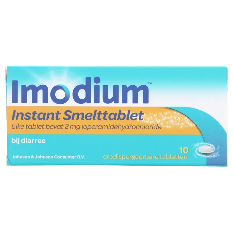 Imodium Instant smelttablet bij diarree