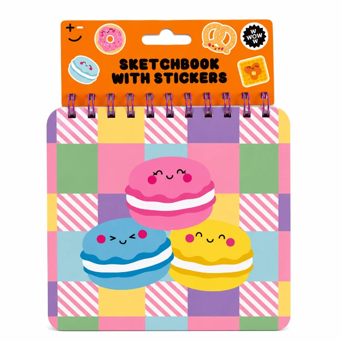 Kawaii Schetsboek met Stickers