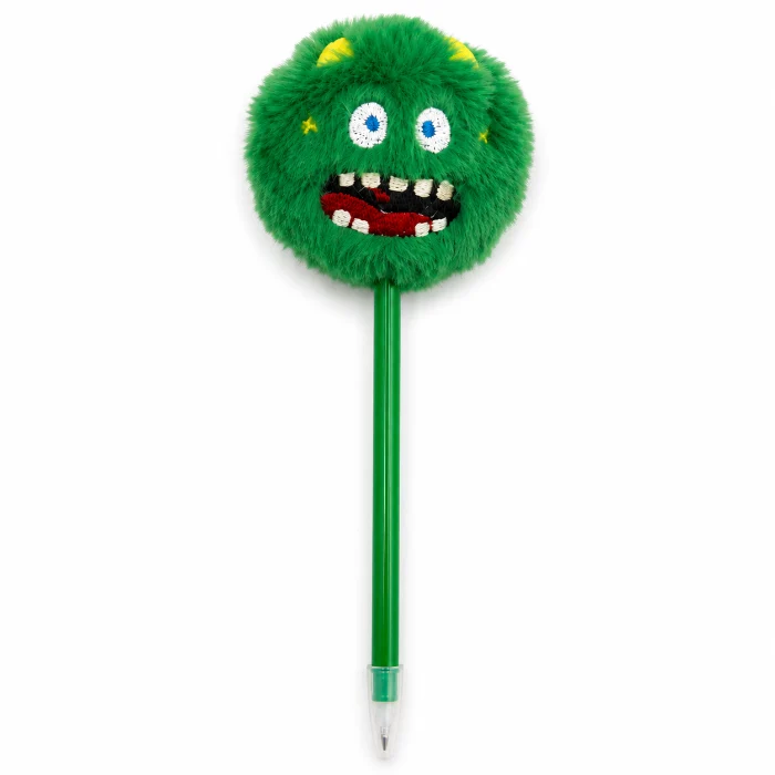 Monster Pen met Gezicht Groen