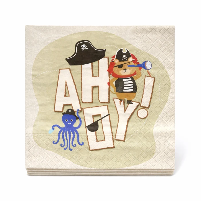 Servetten Ahoy 33x33 cm - 20 stuks