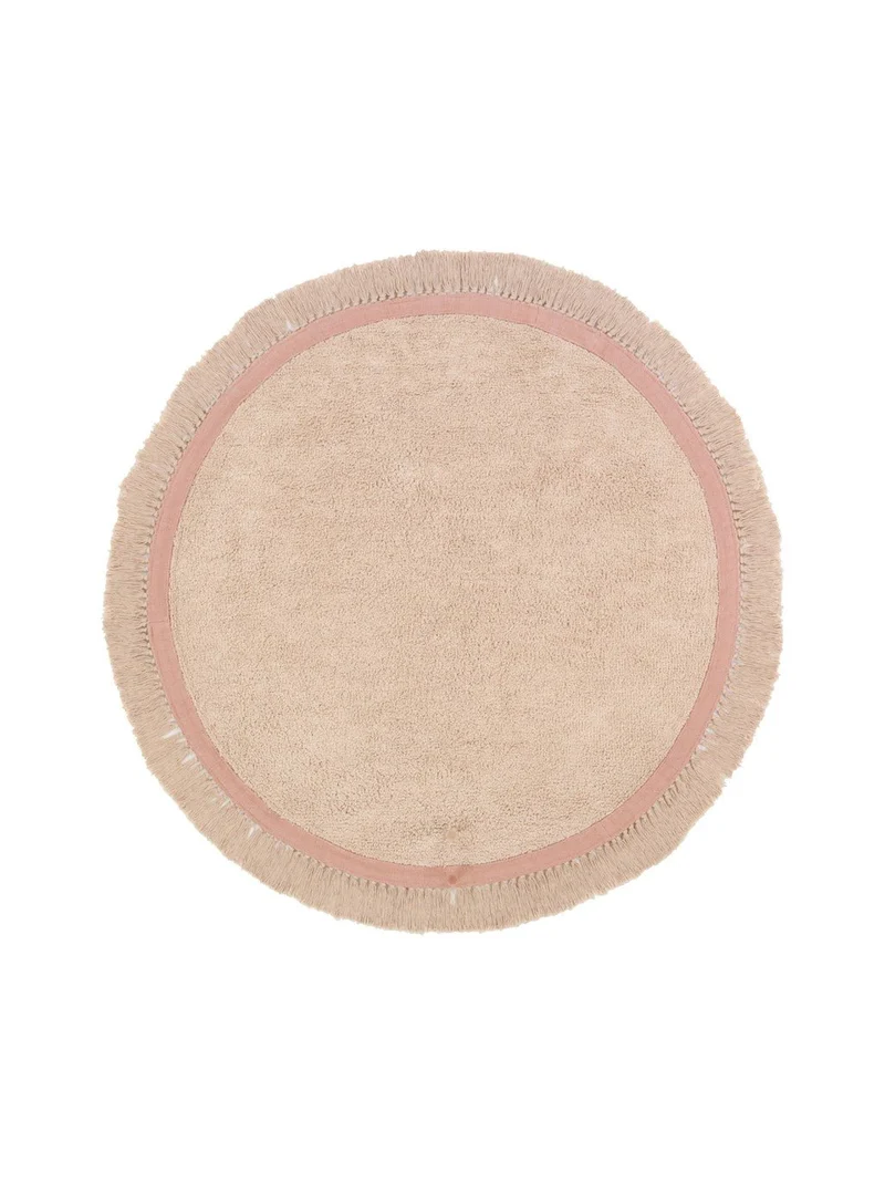 Vloerkleed Kinderkamer Cakey - Roze - Ø130 cm