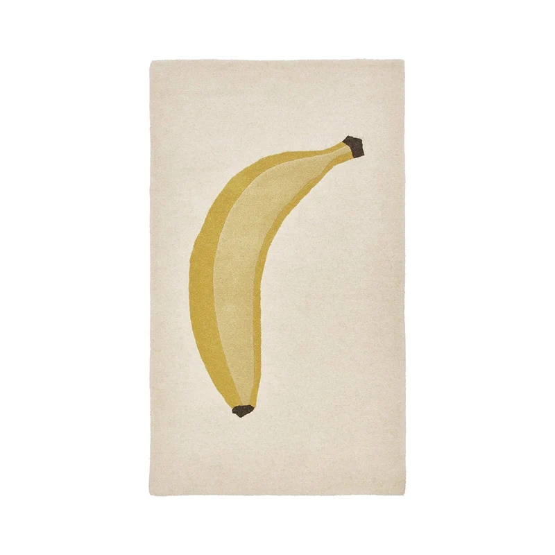 Vloerkleed Banaan - 140 x 80 cm