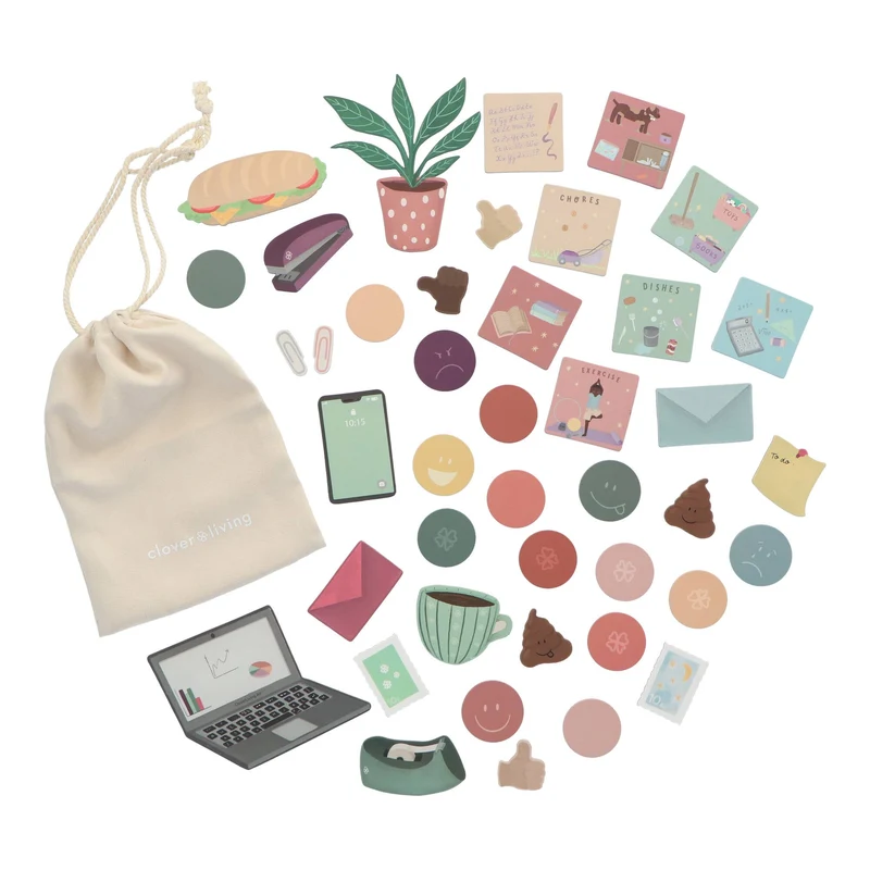Magnetische Stickers Kids Office