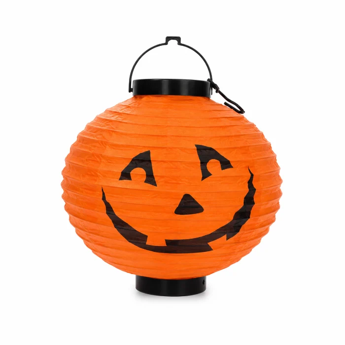 Lampion Halloween pompoen oranje